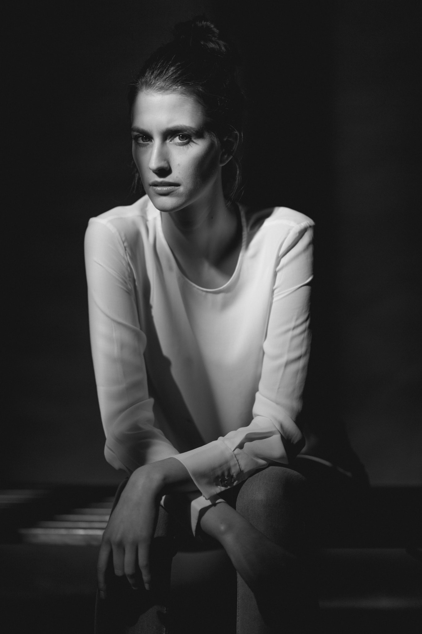 Germanys Next Top Model Aline Bauer Porträt Peter Lindbergh